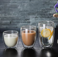 Classic Double Wall Glass Coffee Glass– Durable Heatproof Borosilicate