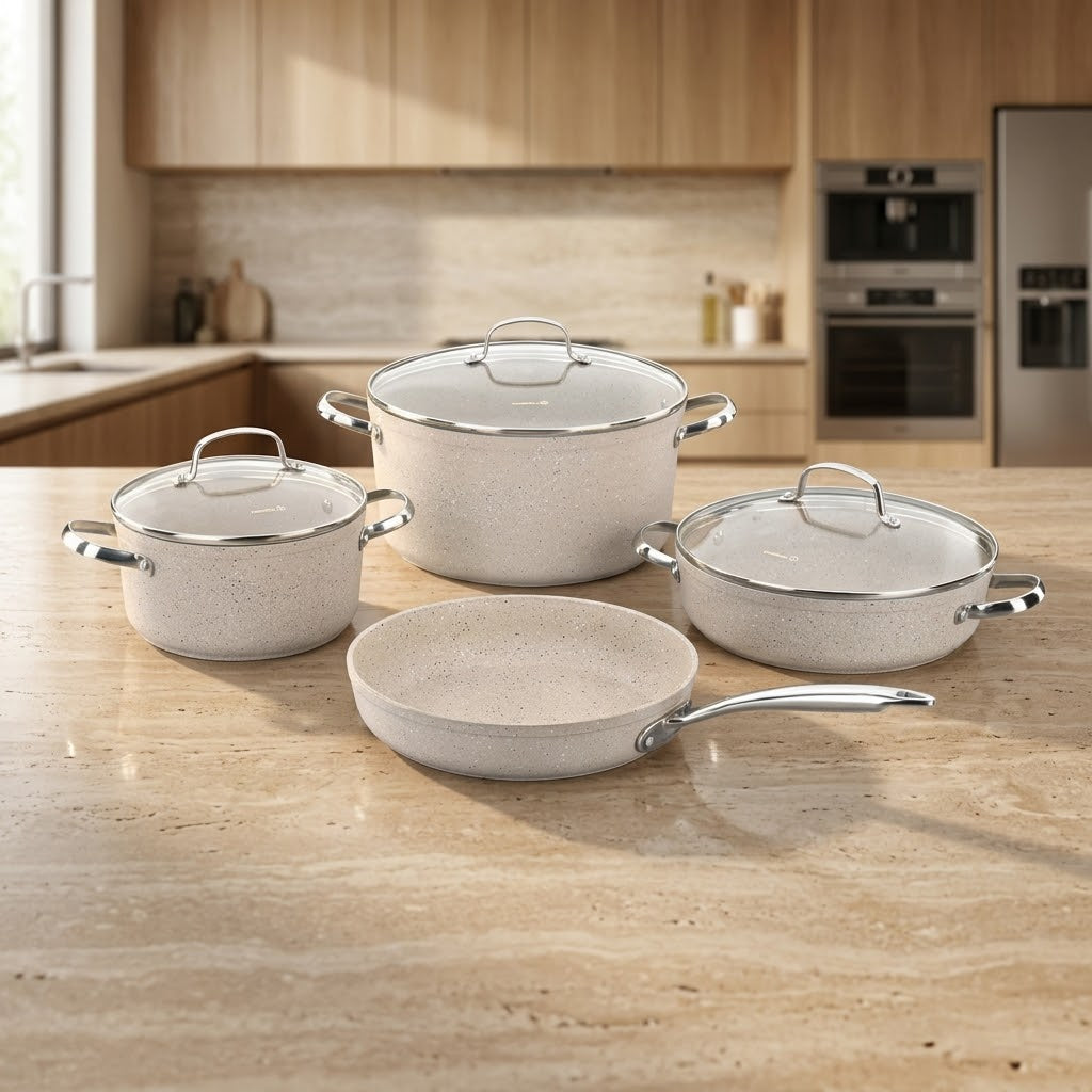 Korkmaz Granita KA1272) 7Piece non-stick Cookware Set